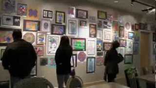 SPS artists exhibit art at Kress Gallery during March 2014 [upl. by Fay]