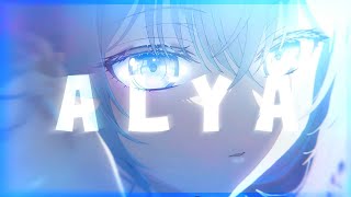 Alya  Edit  Moonlight  Alya Sometimes Hides Her Feelings In Russian  After Effects [upl. by Holms]