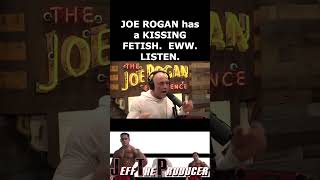 Joe Rogan KISSES UFC Fighter TJ Dillashaw No really watch the video LOL [upl. by Head]