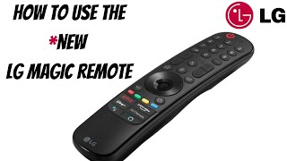 How To Use New LG Magic Remote [upl. by Ahk]