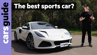 Lotus Emira 2025 review New sports car gets MercedesAMG A45 S turbocharged fourcylinder engine [upl. by Tibbitts]