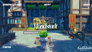 Mondstadt Teapot  Serenitea Pot  Genshin Impact genshinimpact sereniteapot genshin games 原神 [upl. by Ahsinak225]