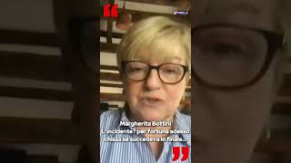 Margherita Bottini lincidente per fortuna adesso chissà se succedeva in finale [upl. by Herv]