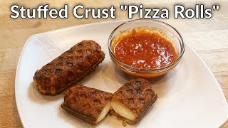 Keto Mozzarella Stuffed Crust Pizza Rolls in a Corndog Maker [upl. by Olvan51]