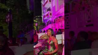 The stunning Osas Ighodaro TSMW2Premiere [upl. by Hewe]