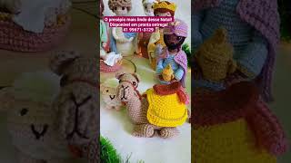 Presépio En cantado de Natal Amigurumi PRESÉPIO ENCANTADO natal2023 natalchegando presepiodenatal [upl. by Doig]