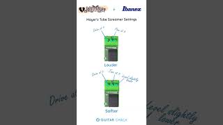 John Mayers Tube Screamer Settings johnmayer guitarpedals guitar [upl. by Cathey]