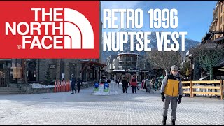 SMALLER than the Jacket The North Face Retro Nuptse 1996 Vest  Review Sizing amp Breakdown [upl. by Onder]