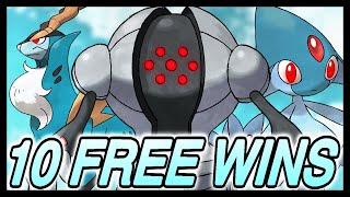 TEN FREE TEAMS CobalionAzelfRegisteel Legendary Gauntlet F2P Battles  Pokemon Masters EX [upl. by Lewert]