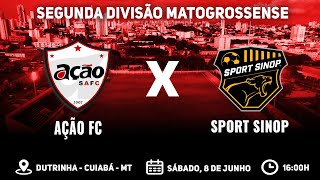 SEGUNDA DIVISÃO  AÇÃO FC X SPORT SINOP [upl. by Struve]