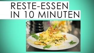 Resteküche in 10 Minuten Der OmelettBurger  Kantine Gold [upl. by Eelrak]