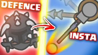 Moomooio DEFENDER VS TURRET INSTAKILLER TIPS TRICKS amp STRATEGY [upl. by Ahsieym793]