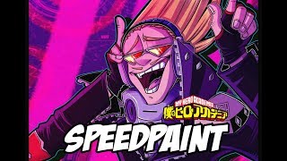 Present Mic  My Hero Academia Speedpaint [upl. by Rehc]