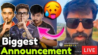 GHATAK Full Insta Live🔴 • Why Left amp Ghatak 20 Reveal🔥😱 [upl. by Hutchins]