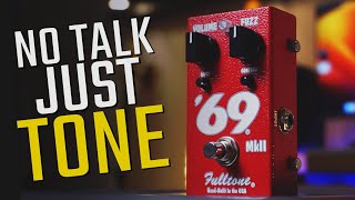 FULLTONE 69 mkii Fuzz pedal  Demo Playthrough [upl. by Adalheid]