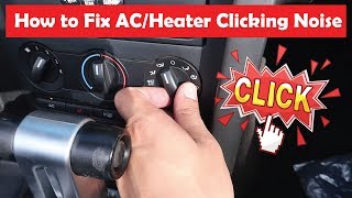 How to Replace Car AC Heater Door Actuator  2007 Ford Mustang [upl. by Reiniar]