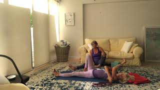 Hip realignment yoga movement [upl. by Molohs]