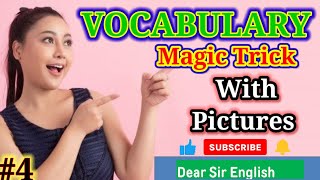 DEAR SIR ENGLISHLIVE ENGLISH VOCABULARY WITH PICTURE AND TRICKS [upl. by Anjali]