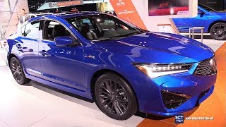 2019 Acura ILX ASpec  Exterior and Interior Walkaround  2019 Detroit Auto Show [upl. by Johm]