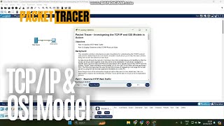 Cisco Packet Tracer  Kita pelajari TCPIP dan OSI Model [upl. by Nnalorac]