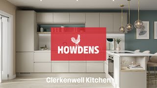 Howdens Clerkenwell Modern Kitchen Range [upl. by Ahsinev]