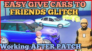 EASY GIVE CARS TO FRIENDS GLITCH GTA5 UNRELEASED CAR FACILITY GCTF GTA V CAR DUPE [upl. by Aekin]