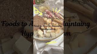 Food to maintain HYPOTHYROIDISM healthyfood FOODhealthy [upl. by Murial325]