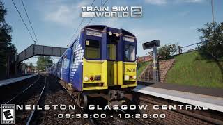 Train Sim World 2 Cathcart Circle Line Glasgow  Newton amp Neilston Route Drive Along US [upl. by Delanty]