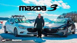 2019202020212022 Mazda 3  Essai Routier  Complètement Redessinée [upl. by Beaulieu]