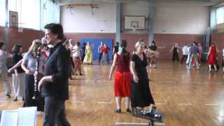 pas despagne rehearsal yiddish dance class [upl. by Aihset905]