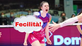 Unora di Felicità feat Dana Rettke  Lega Volley Femminile [upl. by Bohner]