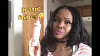 Amika Flash Instant Shine Mask  Reviewed on 4C Dry Hair  Dan E Bee [upl. by Bish]