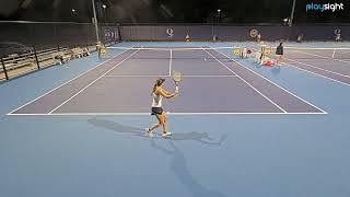 Womens Singles 1  Saint Francis University v Siena College  6924 [upl. by Juline]