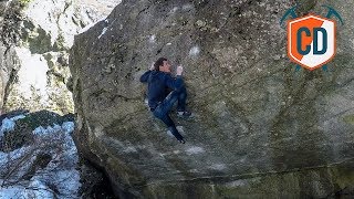 Now They Are Some Small Looking Crimps Climbing Daily Ep1356 [upl. by Lagiba111]