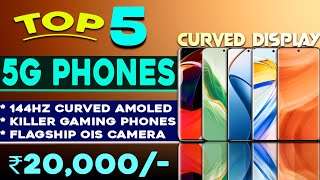 Top 5 Best Cubed Display Phone Under 20000 in 2024 144hZ RR 4K Selfie  Best 5g Phone under 20k [upl. by Brottman38]