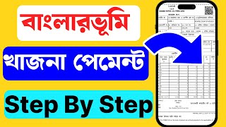 Banglarbhumi Online Khajna Payment 2024 West Bengal Step By Step [upl. by Nnayllehs]