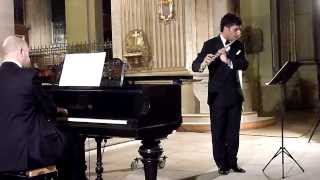 G Fauré  Sicilienne for flute and piano  JC Sampson VRigot [upl. by Notniuqal]