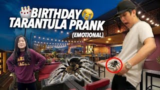 TARANTULA PRANK ON BIRTHDAY  Ranz and Niana [upl. by Melamed381]