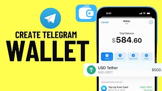 How to Create amp Setup Telegram Wallet [upl. by Gerge651]