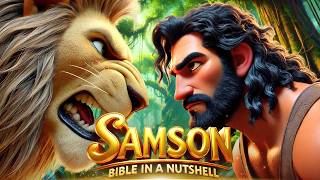 Story of Samson  Animated Bible Movie [upl. by Nalyt505]