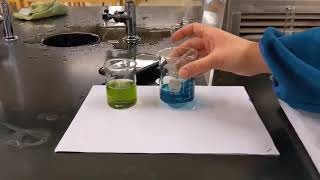 Bleach and Bromocresol Green  Dynamic Color Change [upl. by Ed]