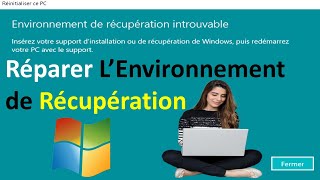 REPARER LENVIRONNEMENT DE RECUPERATION WINDOWS [upl. by Repsihw413]