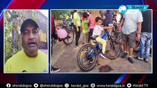 Panjim Cycling Clubs Bike It Up Event Promotes Healthy Lifestyle for Children [upl. by Ajin]