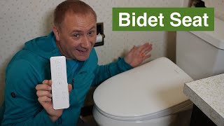 AquaSpace Bidet Toilet Seat Install [upl. by Malinde]