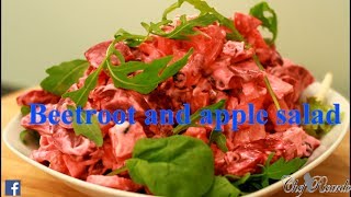 Beetroot And Apple Salad  Recipes By Chef Ricardo [upl. by Netsrak85]