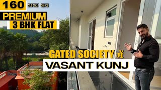 Vasant Kunj में Premium 3 BHK Flat in Gated Society  3 BHK Flat In VasantKunj South DelhiSastaghar [upl. by Amice274]