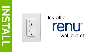 Leviton Presents How to Install a Renu® Wall Outlet [upl. by Yrac]