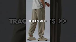 Stylish track pants  Trendy track pants  Affordable track pants shorts viralvideo style [upl. by Perl]