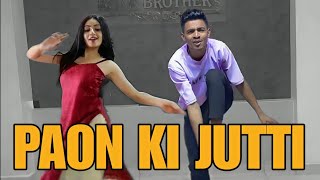 Jyoti Nooran  Paon Ki Jutti  Isha Malviya Shiv Panditt  Jaani  Dance choreography By VeerDancer [upl. by Idihsar]