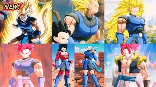 ALL SHALLOTS TRANSFORMATION IN DRAGON BALL LEGENDS 🔥 JAN 2023 [upl. by Drake]